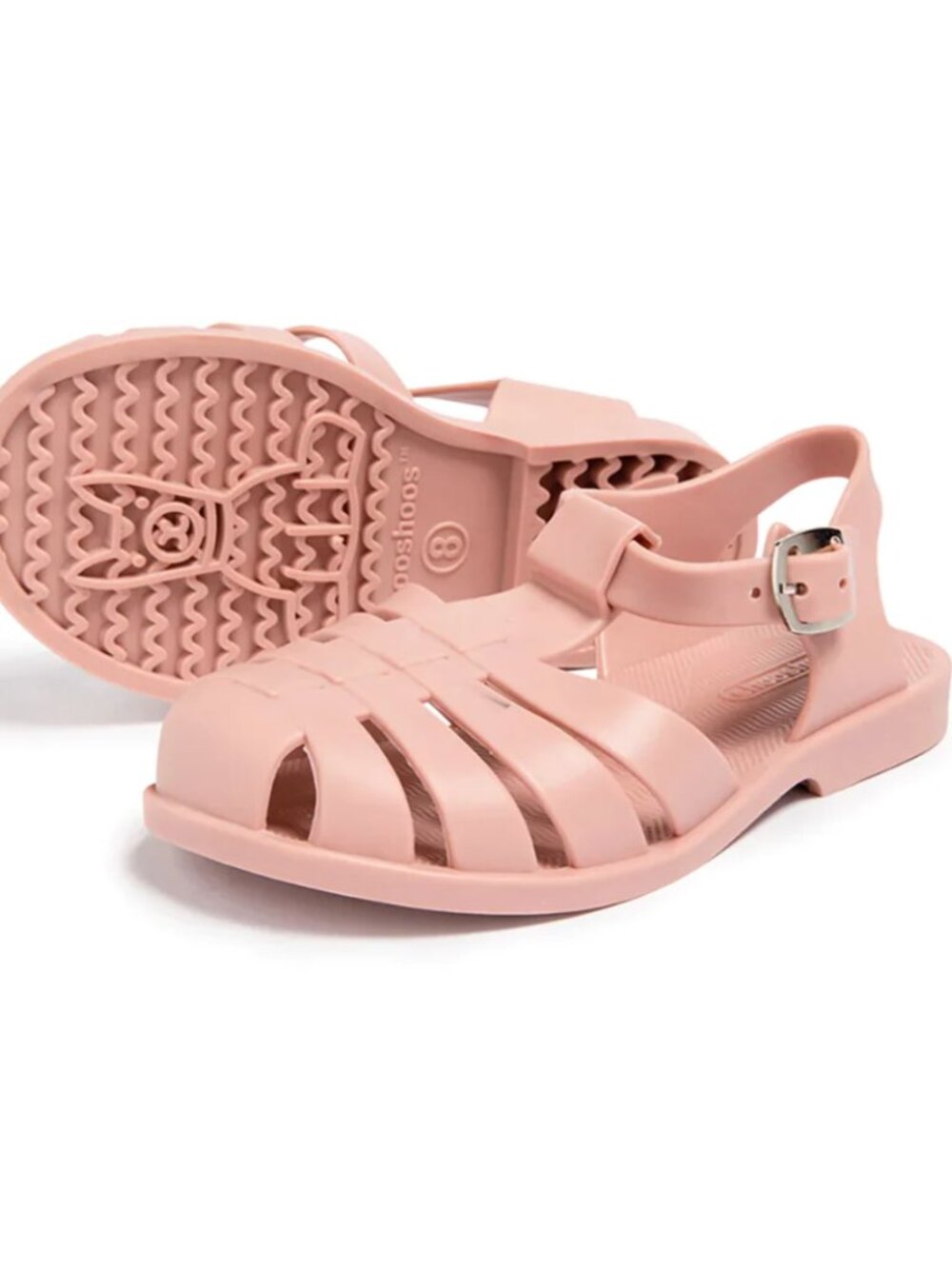 Girl - 6 - NIB Shooshoos Blush Pink Jelly Sandal